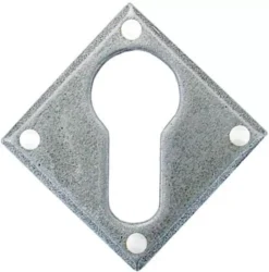 From The Anvil Pewter Diamond Euro Escutcheon | 33622