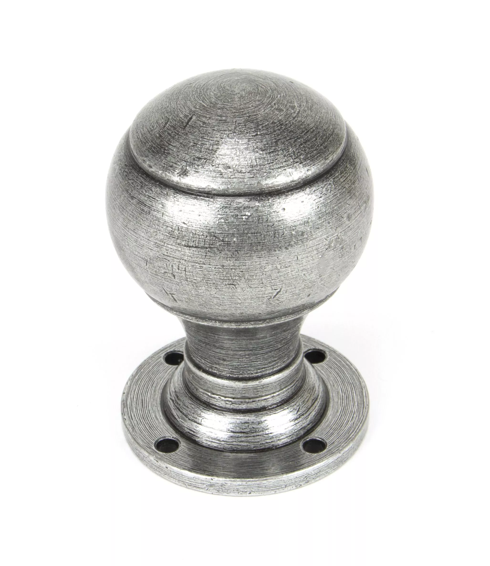 From The Anvil Set Pewter Regency Mortice / Rim Knob Set | 45156 - Image 3
