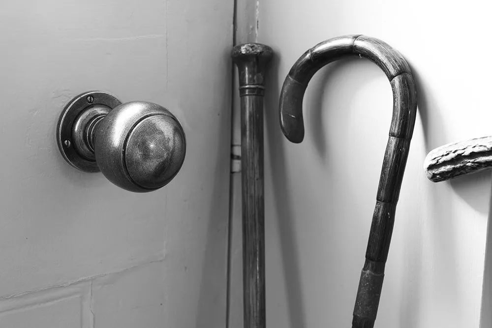 From The Anvil Set Pewter Regency Mortice / Rim Knob Set | 45156 - Image 5