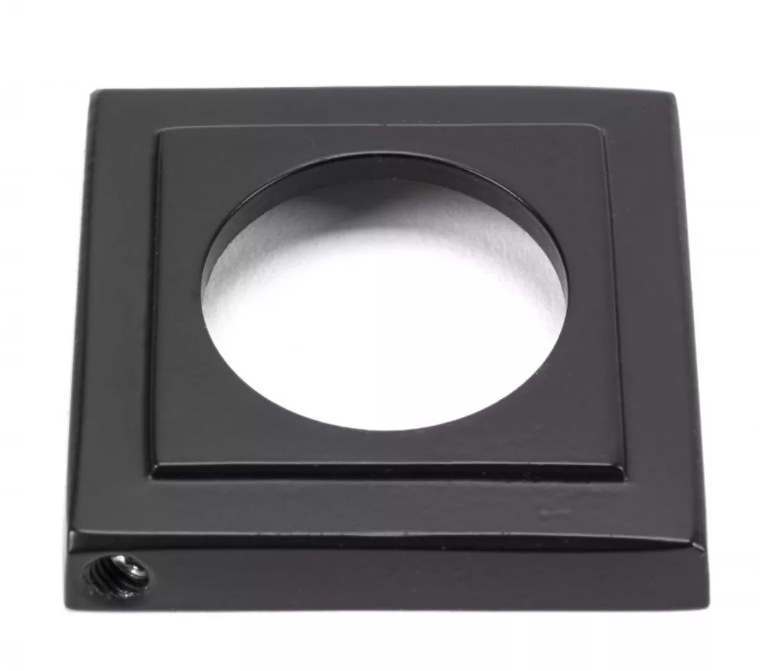 Set Matt Black Hammered Newbury Lever On Square Rose | 45654 - Image 6