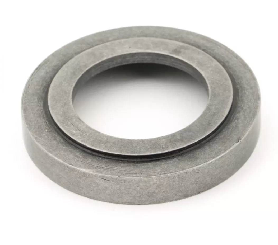 Set Pewter Hammered Newbury Lever On Art Deco Rose | 45656 - Image 3