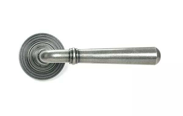 Set Pewter Newbury Lever On Beehive Rose | 46469 | 51332 - Image 2
