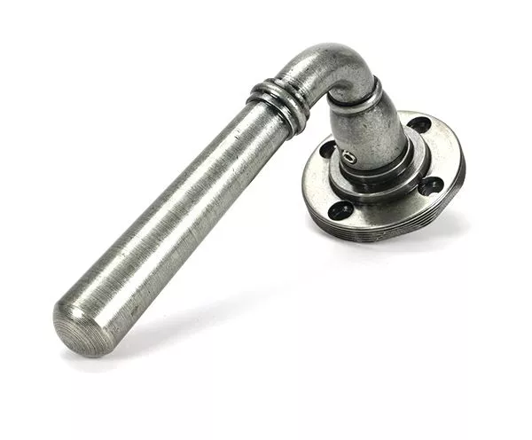 Set Pewter Newbury Lever On Beehive Rose | 46469 | 51332 - Image 3