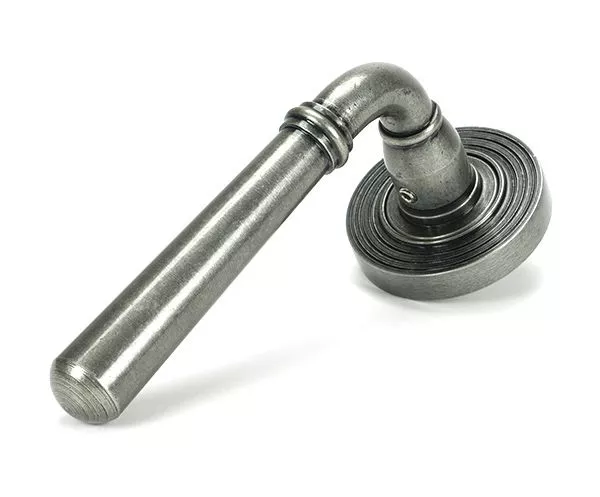 Set Pewter Newbury Lever On Beehive Rose | 46469 | 51332 - Image 5