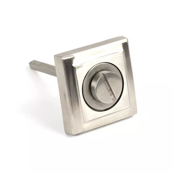 Satin SS (316) Bathroom Thumbturn Snib & Release (Square) | 49859 - Image 3