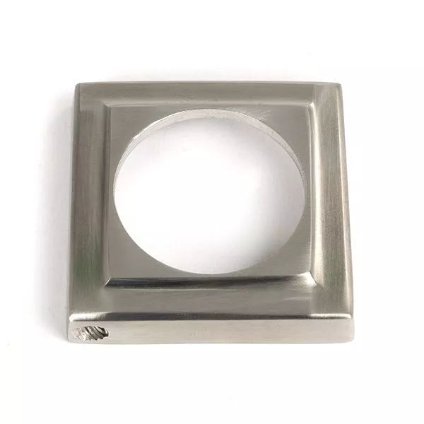 Satin SS (316) Standard Keyhole Escutcheon (Square) | 49867 - Image 3