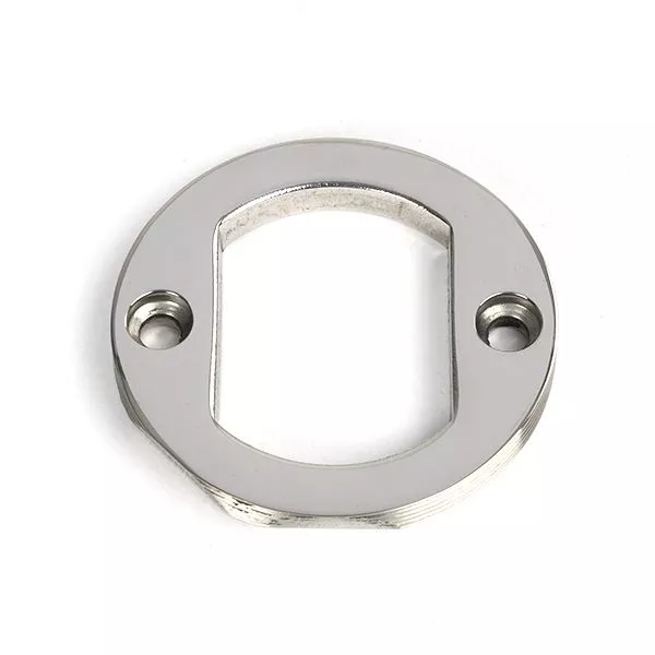 Polished SS (316) Round Standard Keyhole Escutcheon (plain) | 49868 - Image 5