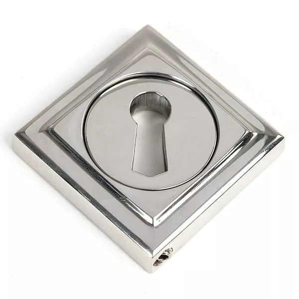 Polished SS (316) Standard Keyhole Escutcheon (Square) | 49871 - Image 2