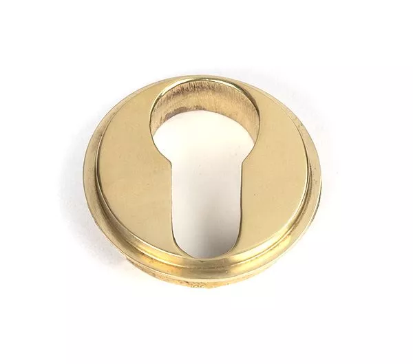 Polished Brass Euro Escutcheon (Square) | 50595 - Image 5