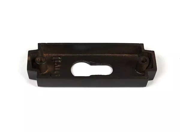 Set Aged Bronze Bronze Art Deco Euro Escutcheon | 51201 - Image 4