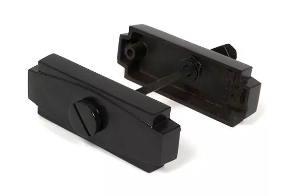 Set Anvil Aged Bronze Art Deco Thumbturn & Snib Release | 51207 - Image 4