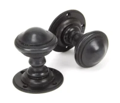 From The Anvil Set Aged Bronze Brockworth Mortice Knob | 90295