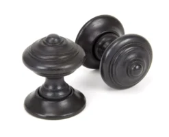 From The Anvil Set Aged Bronze Elmore Mortice Knob | 90297
