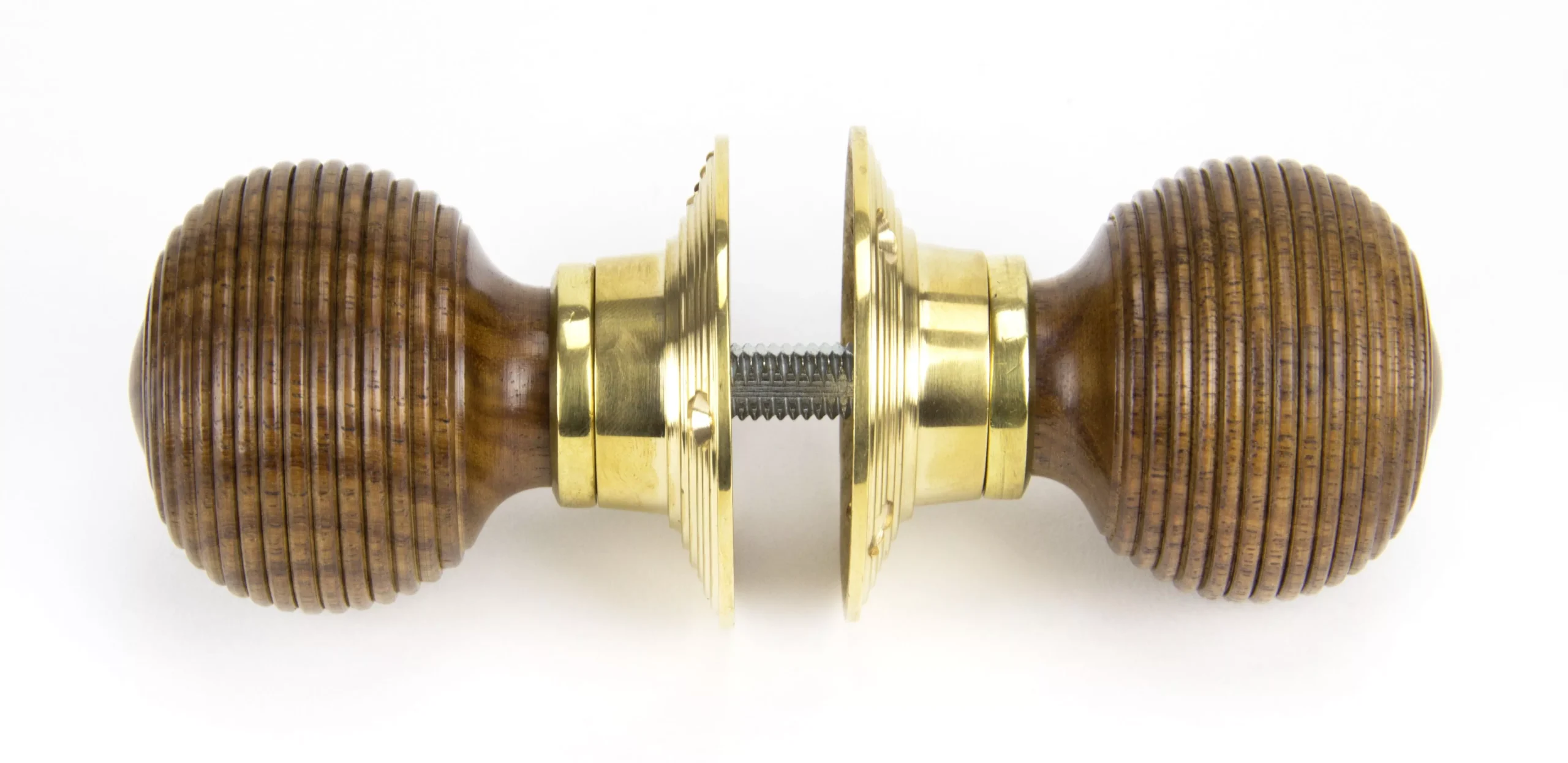 From The Anvil Set Rosewood & Brass Cottage Mortice / Rim Knob | 91792 - Image 3