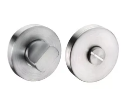 Set Rose Satin Stainless Steel Bathroom Turn & Emergency Release | A9010S