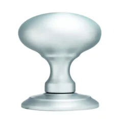 Set Carlisle Brass Satin Chrome Large Solid Mortice Knob | AC050SC