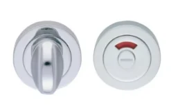 CARLISLE Manital Polished Chrome Snib Thumbturn & Release With Indicator | AQ11CP