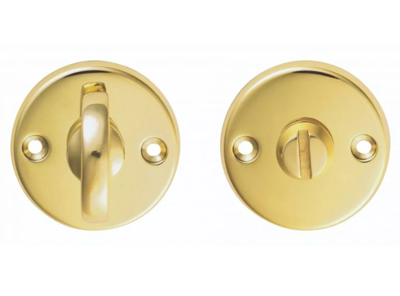 Carlisle Brass Polished Brass Snib Thumbturn & Release | B12PB
