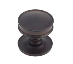 Set Burlington Matt Dark Brown Berkeley Mortice Knob Furniture | BUR100DB