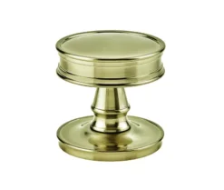 Set Burlington Satin Brass Berkeley Mortice Knob Furniture | BUR100SB