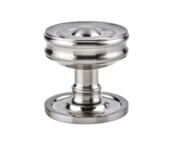 Set Burlington Satin Nickel Bloomsbury Mortice Knob Furniture | BUR101SN