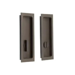 Burlington 150x55mm Dark Bronze Rectangular Concealed Turn And Release | BUR226DB