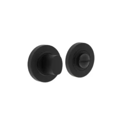 Burlington Matt Black Bathroom Turn & Release | BUR81MB