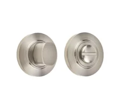 Burlington Satin Nickel Bathroom Turn & Release | BUR81SN