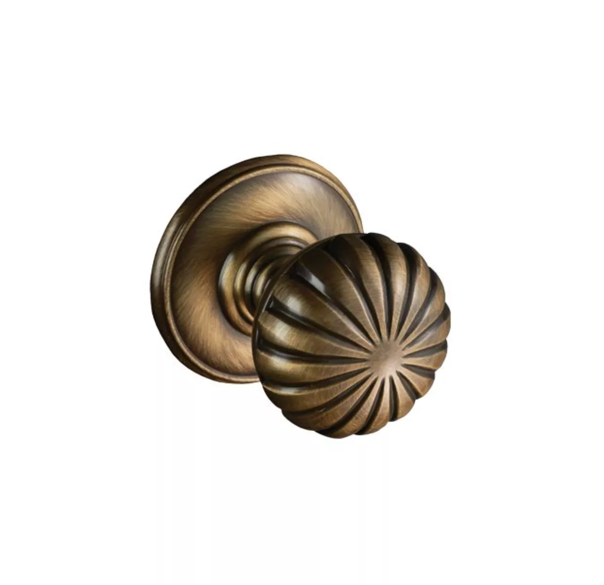 Delamain Florentine Bronze Unsprung Concealed Fix Flower Mortice Knob | DK36CFB