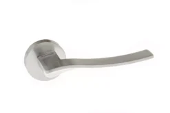 Atlantic Set Forme FMR280SC Satin Chrome Olimpia Lever On Round Minimal Rose