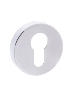 Atlantic Forma FMREPC Polished Chrome Round Minimal Euro Escutcheon