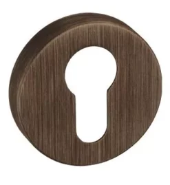Atlantic Forme FMREUB Urban Bronze Round Minimal Euro Escutcheon
