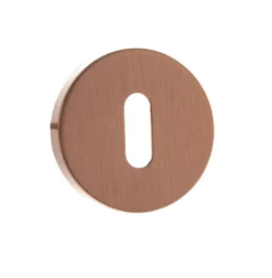Atlantic Forme FMRKUSC Urban Satin Copper Round Minimal Key Escutcheon