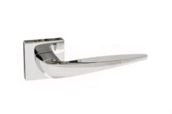 Atlantic Set Forme FMS272PC Polished Chrome Foglia Lever On Square Minimal Rose