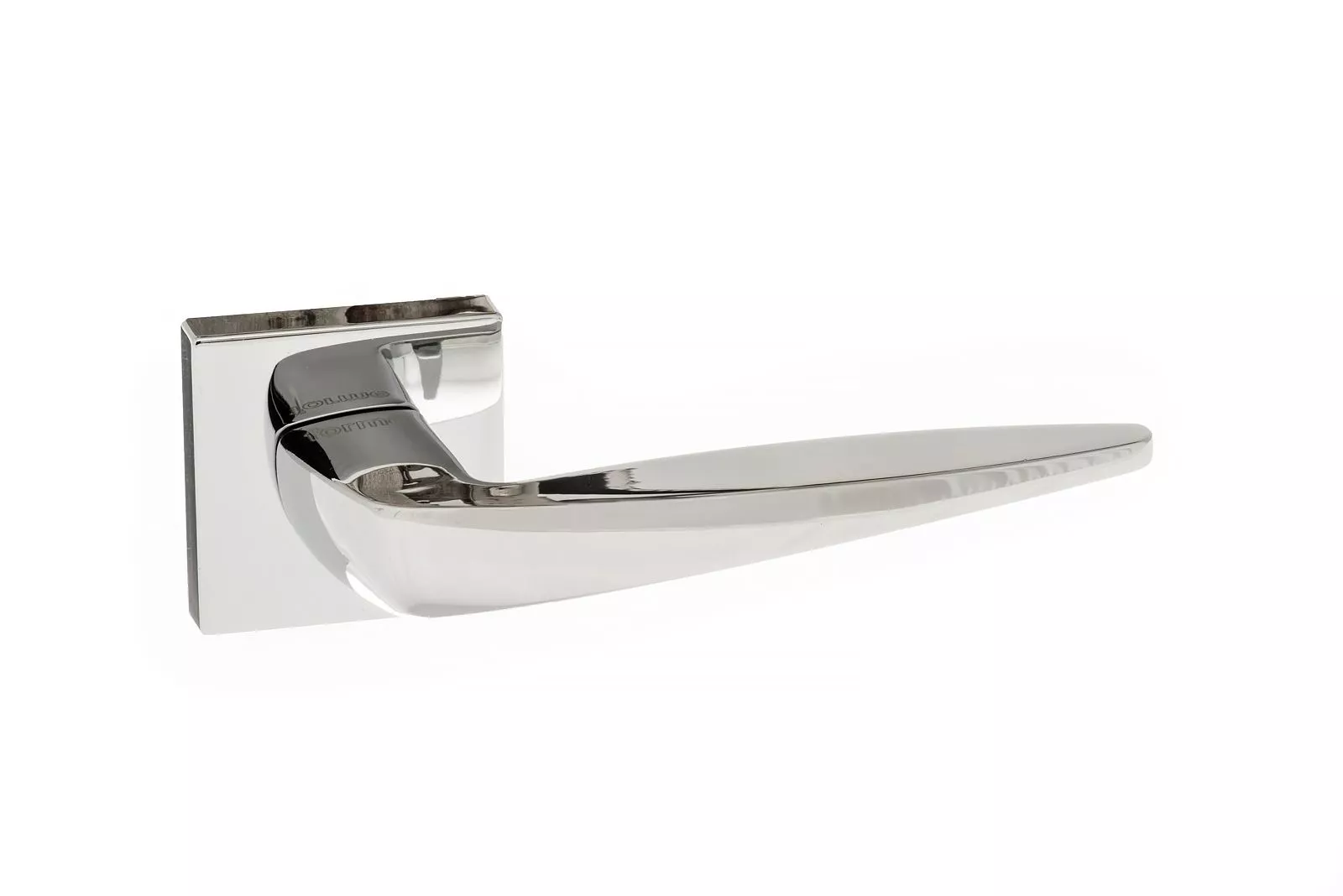 Atlantic Set Forme FMS272PC Polished Chrome Foglia Lever On Square Minimal Rose