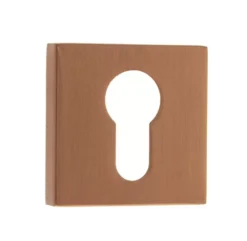 Atlantic Forme FMSEUSC Urban Satin Copper Square Minimal Euro Escutcheon