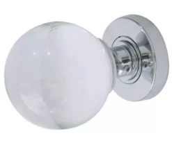 Frelan PC Plain Ball Mortice Knob