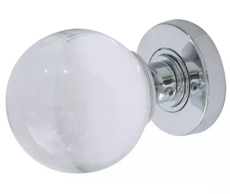 Frelan PC Plain Ball Mortice Knob