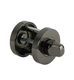 Jigtech Black Nickel Round Bathroom Snib Turn & Release | JTA5503