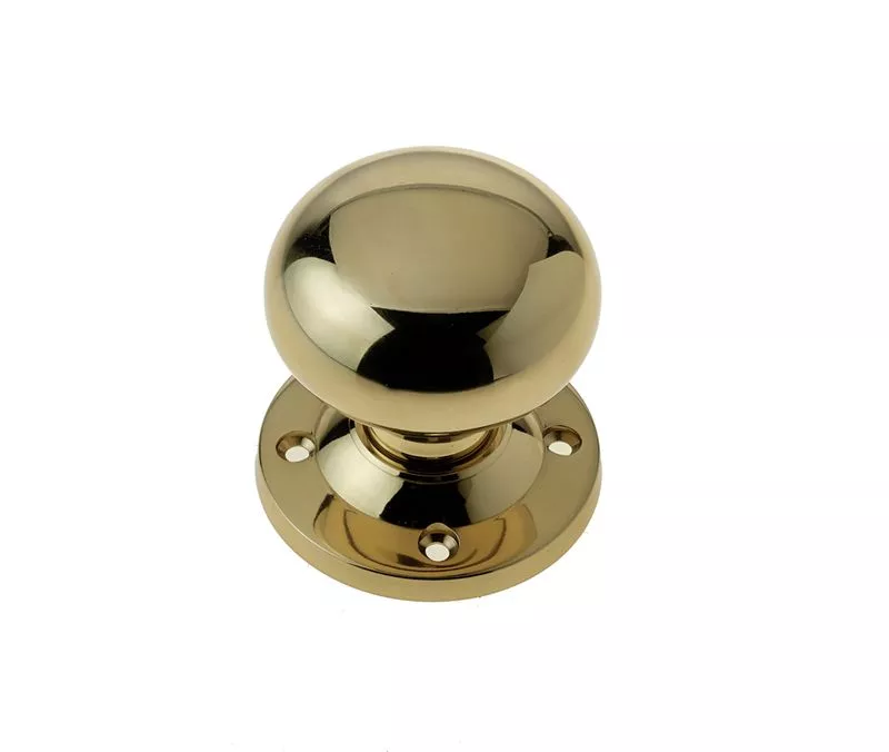 Frelan 57mm PB Mortice Knob Unsprung