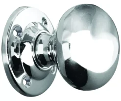 Frelan 57mm PC Mortice Knob Unsprung