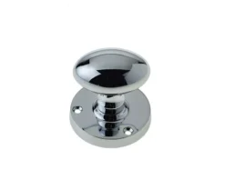 Frelan 56mm PC Oval Mortice Knob (sprung)