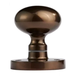 CARLISLE Set Manital Dark Bronze Victorian Mushroom Mortice Knob | M35DB