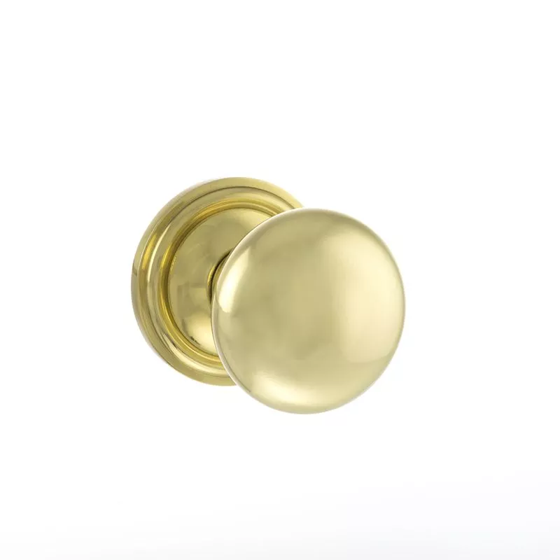 Atlantic Set Old English Satin Brass Harrogate Mushroom Mortice Knob | OE58MMKSB - Image 2
