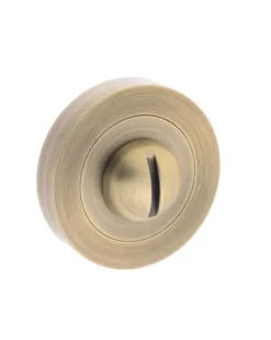 Atlantic Set Antique Brass Old English WC Turn & Release | OEWCAB