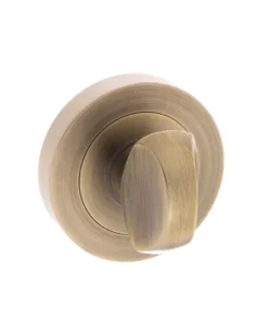 Atlantic Set Matt Antique Brass Old English WC Turn & Release | OEWCMAB