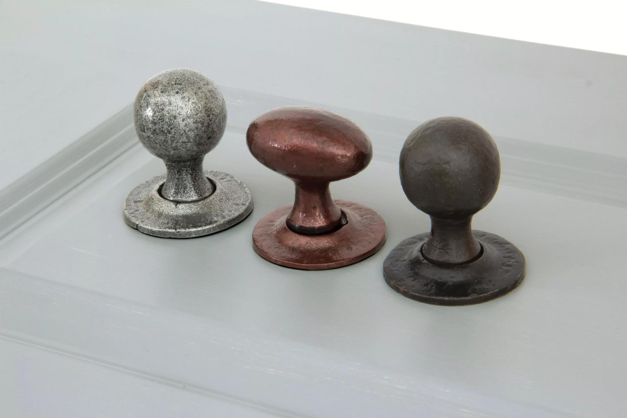 From The Anvil Set Black Oval Mortice / Rim Knob Set | 33251 - Image 3