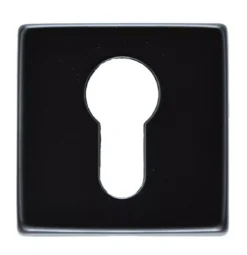 CARLISLE Manital Matt Black Euro Escutcheon | QE001BLK