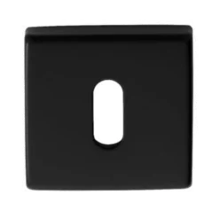 CARLISLE Manital Matt Black Standard Key Escutcheon | QE003BLK