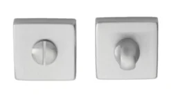 CARLISLE Manital Brushed Satin Chrome Snib Thumbturn & Release On Square Rose | QT004SC